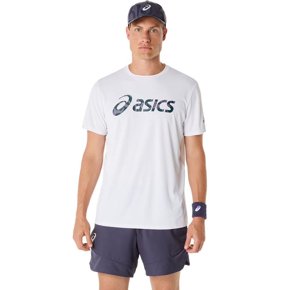 アシックス asics テニスウェア メンズ   MATCH SEASONAL GRAPHIC TE 2041A346 2025SS | ASICS | 01