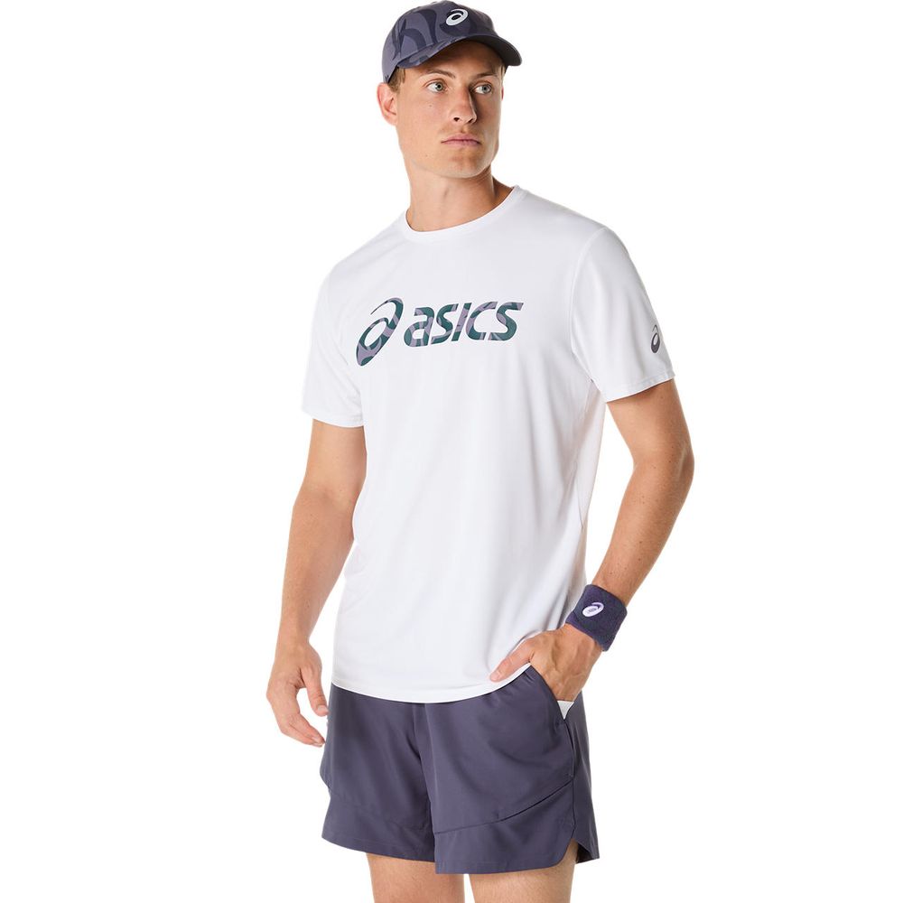 アシックス asics テニスウェア メンズ   MATCH SEASONAL GRAPHIC TE 2041A346 2025SS | ASICS | 04