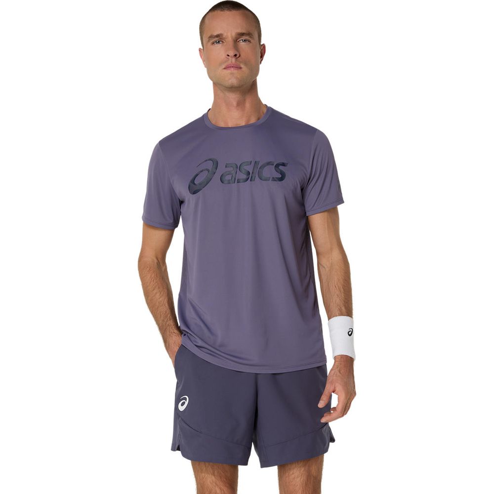 アシックス asics テニスウェア メンズ   MATCH SEASONAL GRAPHIC TE 2041A346 2025SS | ASICS | 02
