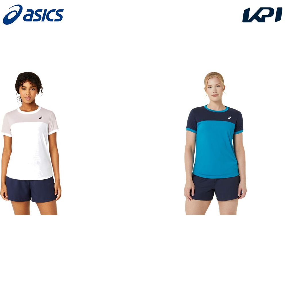 アシックス asics テニスウェア レディース   ドライウイメンズ半袖シャツ 2042A262-- 2024FW