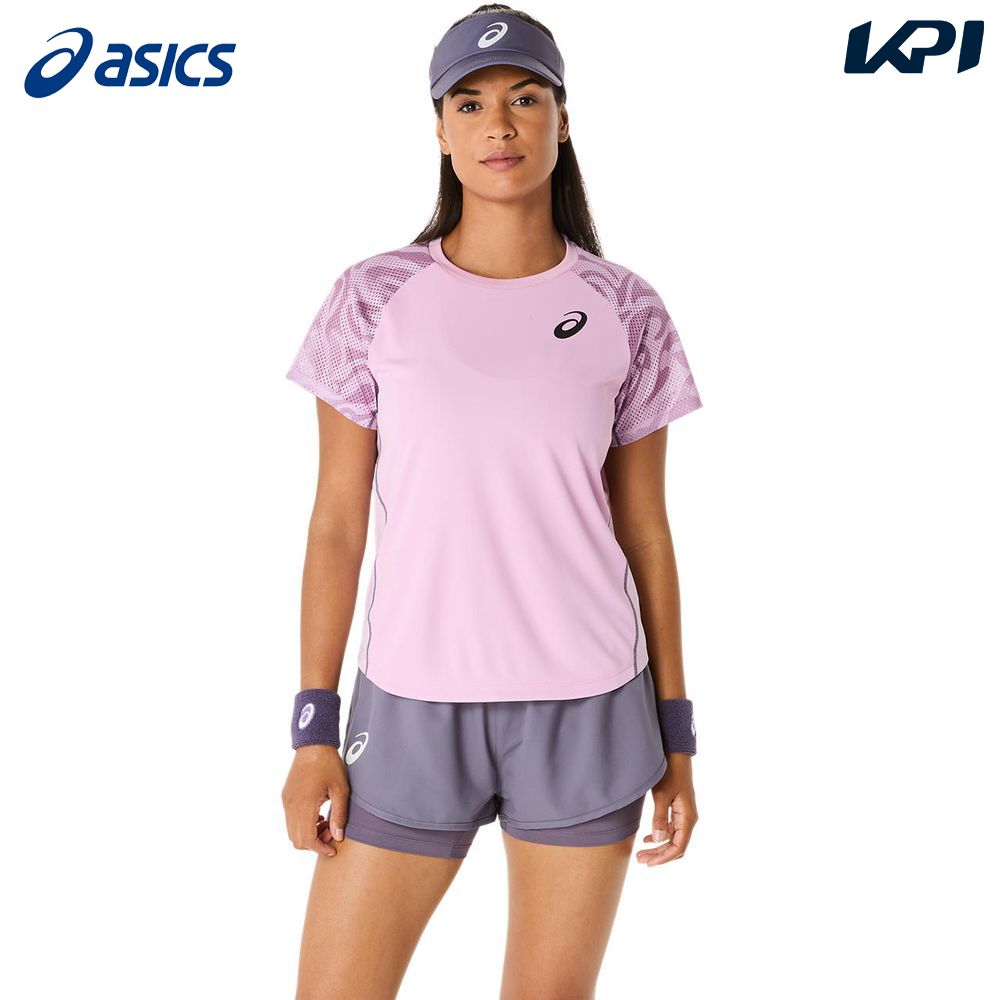 アシックス asics テニスウェア レディース   GAME SS TOP 2042A351 2025SS
