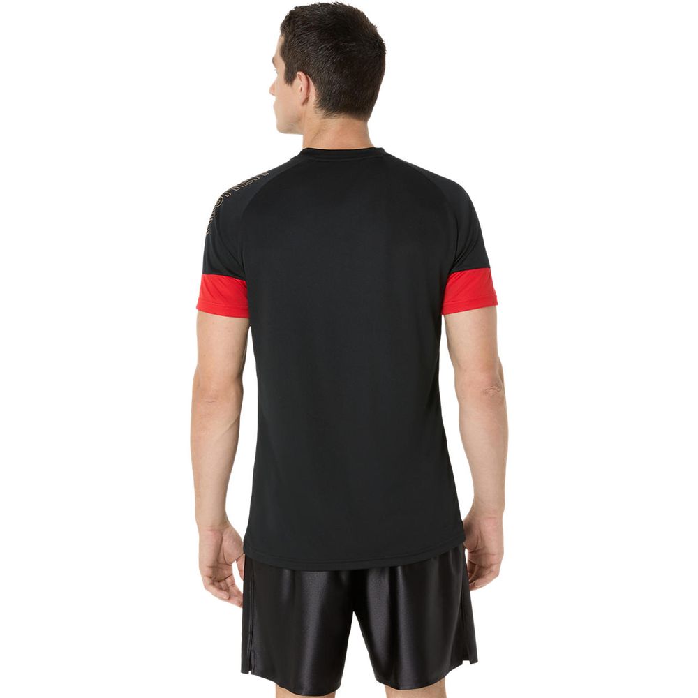 アシックス asics マルチSPウェア    プラクティス半袖シャツ 袖切替  2053A210-001 2025SS | ASICS | 02