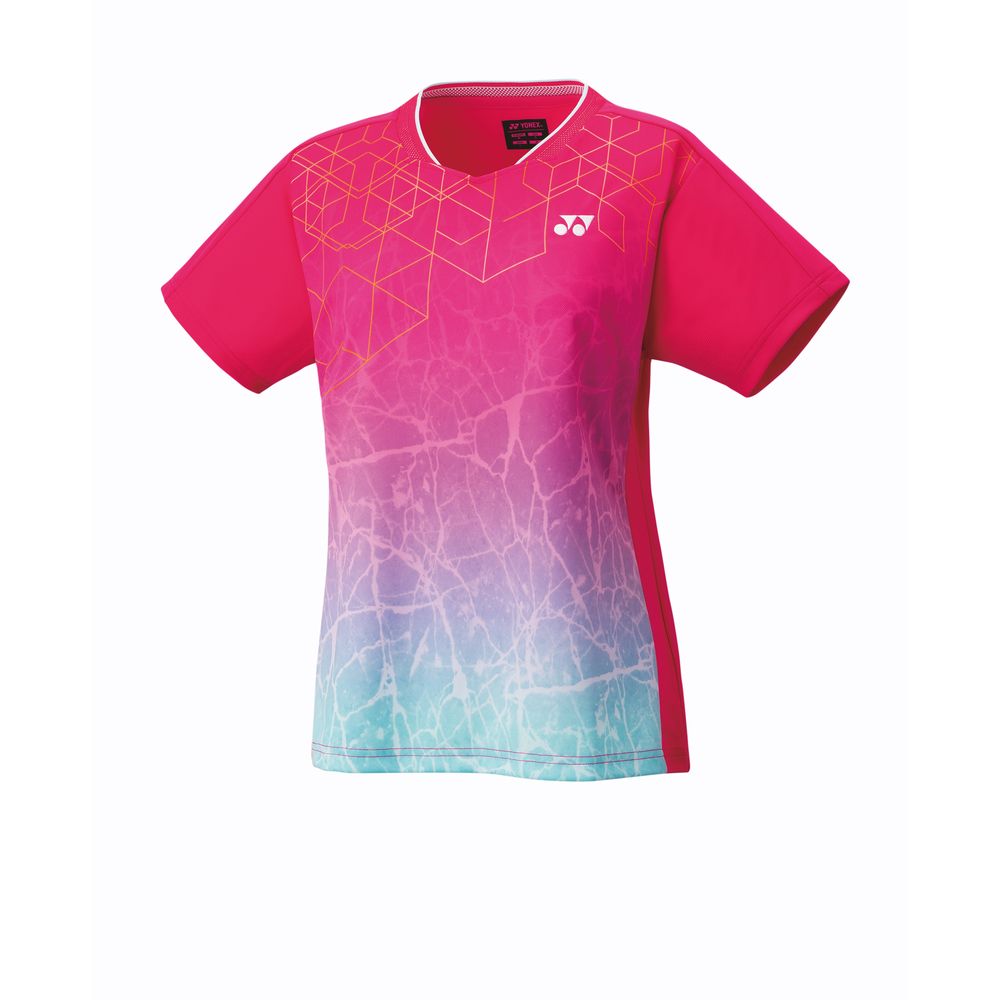 ヨネックス YONEX テニスウェア レディース   ウィメンズゲームシャツ スリム  20813 2024SS｜kpi｜03