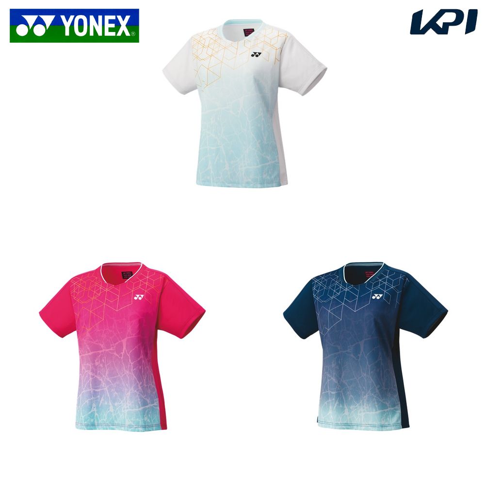ヨネックス YONEX テニスウェア レディース   ウィメンズゲームシャツ スリム  20813 2024SS｜kpi