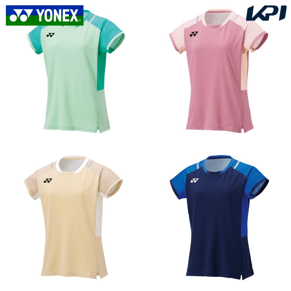ヨネックス YONEX バドミントンウェア レディース   ゲームシャツ 20845 2025SS｜KPI