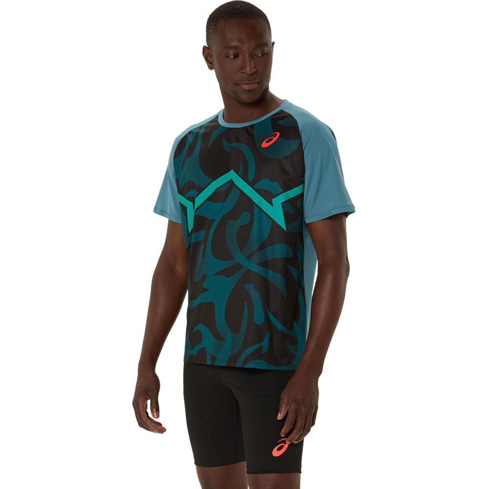 アシックス asics 陸上ウェア メンズ   クールグラフィック半袖シャツ 2091A740-412 2025SS | ASICS | 03
