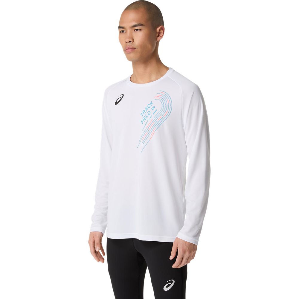 ASICS（アシックス） 陸上ウェア メンズ トラックグラフィック長袖