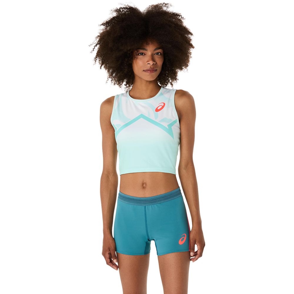 アシックス asics 陸上ウェア レディース   クロップドトップ 2092A476-411 2025SS | ASICS