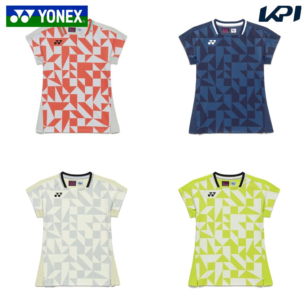 YONEX ヨネックス　セットアップ　レディース　Ｌ　ベージュ　ゲームウエア YONEX（ヨネックス） テニスウェア レディース ウィメンズゲームシャツ