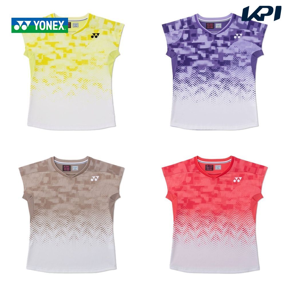 ヨネックス YONEX テニス バドミントン ウェア レディース   ウィメンズゲームシャツ フィットシャツ  21002 2026FW