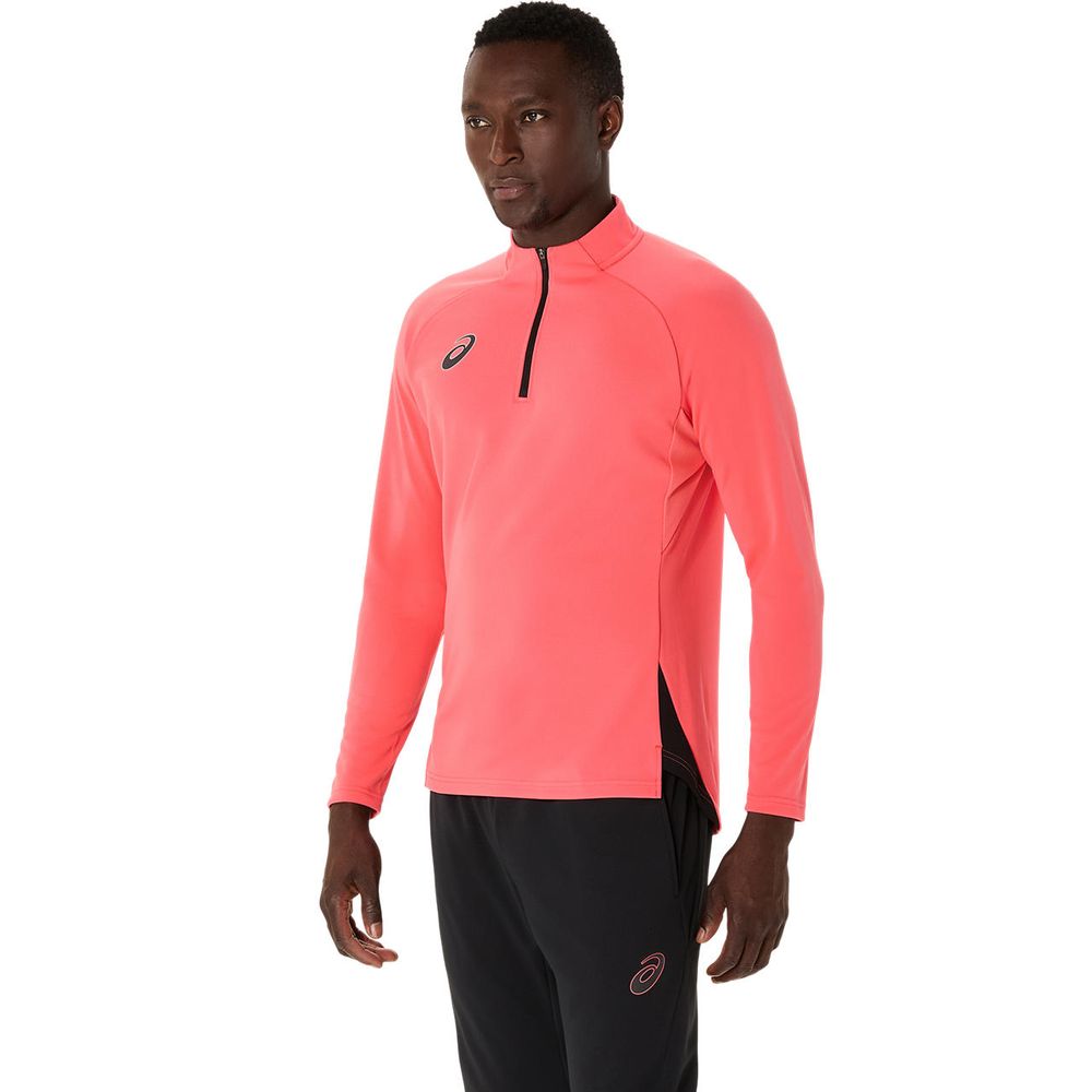 ASICS（アシックス） サッカーウェア メンズ HALFZIP KNIT TOP