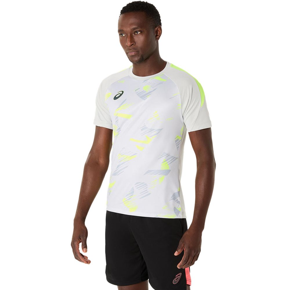 アシックス asics サッカーウェア メンズ   プラクティスグラフィック半袖シャツ 2101A306-020 2025SS | ASICS | 03