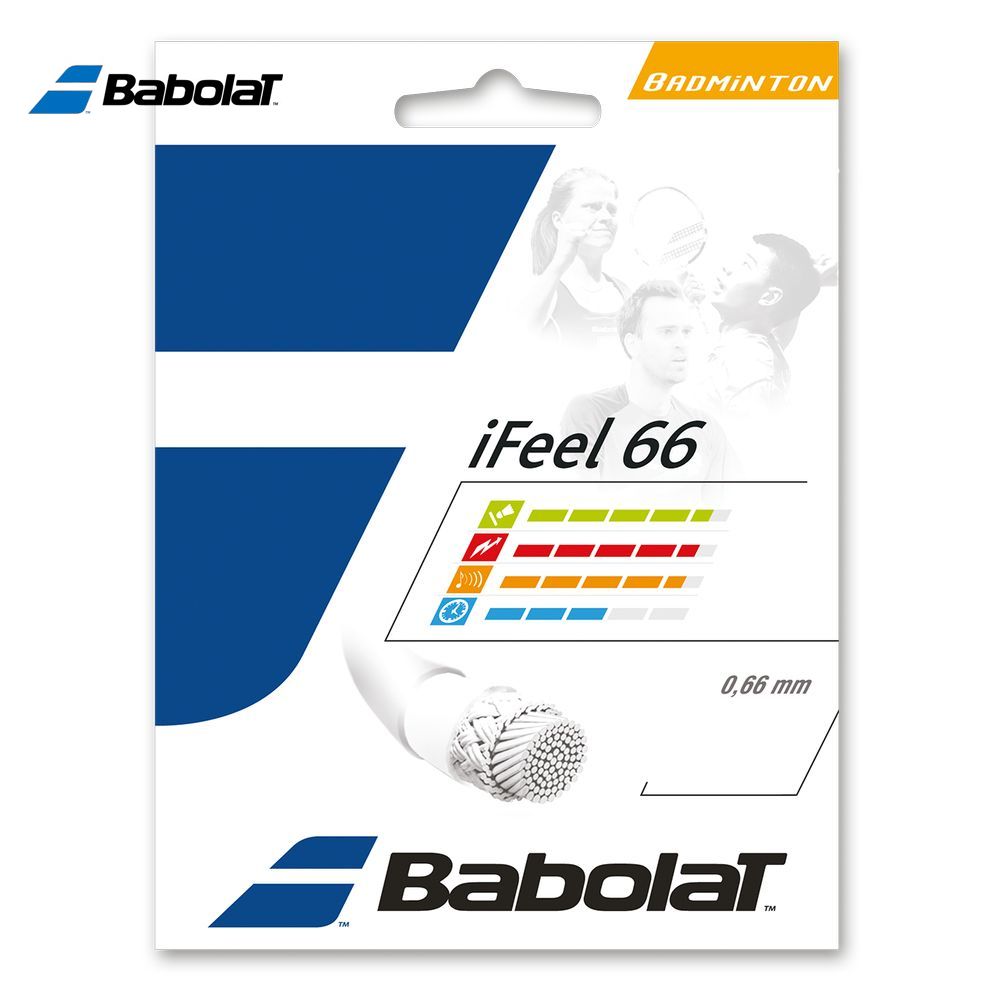 『即日出荷』バボラ Babolat バドミントンガット・ストリング  アイフィール 66 10.2M IFEEL66 10.2M 241127