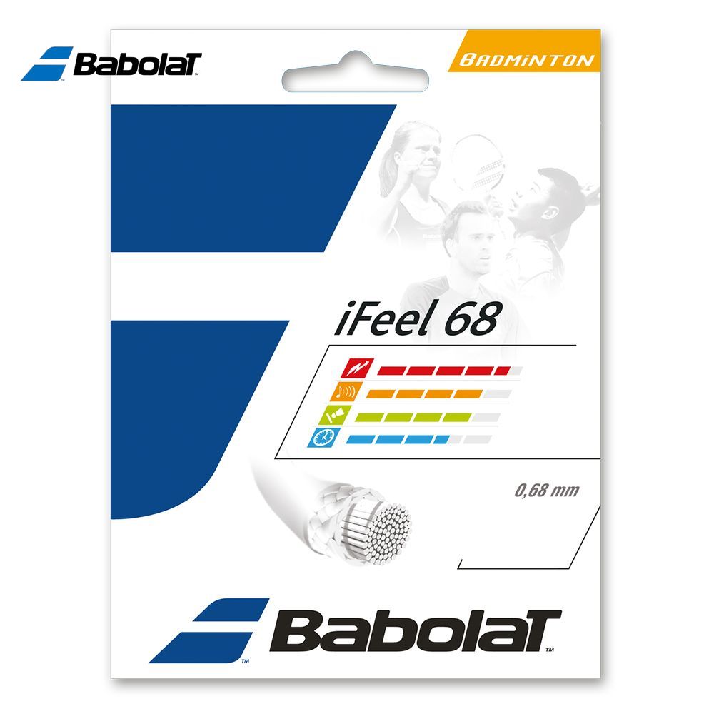 『即日出荷』バボラ Babolat バドミントンガット・ストリング  アイフィール 68 10.2M IFEEL68 10.2M 241128