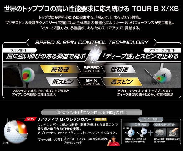 ブリヂストン 24 TOUR B XS ツアー B X S ホワイト (S4WXJ) 1