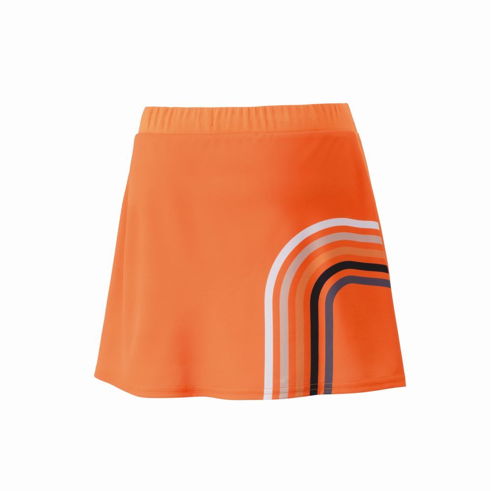 新品未使用YONEX テニス スカート XO オレンジ/ホワイト ウインザーオンラインショップヨネックス スカート （ 26129-011
