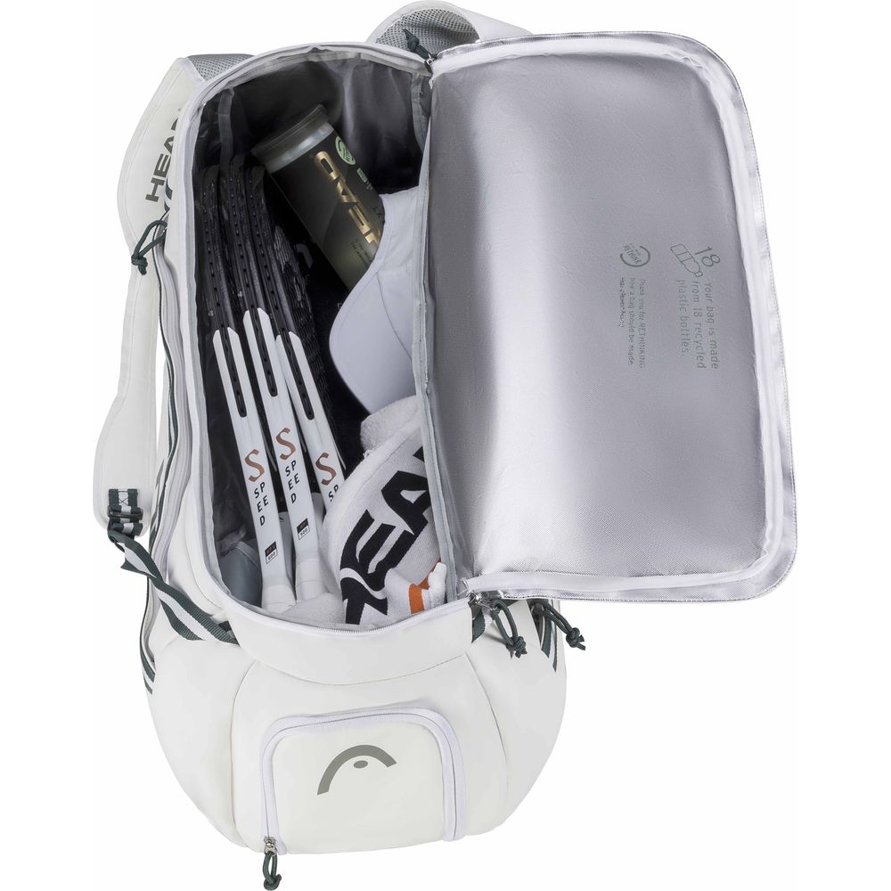 ヘッド HEAD テニスバッグ・ケース  Pro X Duffle Bag L WHITE ラケット収納可能 Pro X ダッフルバッグ L ホワイト 262183『即日出荷』｜kpi｜02