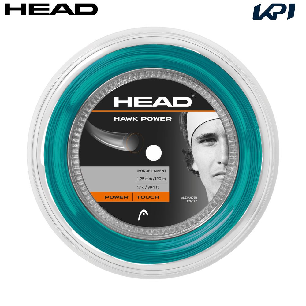 Head  ヘッド　HAWK  ロール　ガット　 200m  新品未開封✨ HEAD ヘッド テニスガット・ストリング HAWK POWER 200mロール