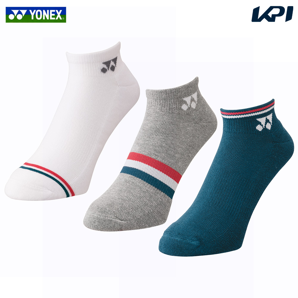 『即日出荷』「3足組」ヨネックス YONEX テニスウェア レディース  ウィメンズスニーカーインソックス 3足セット  3P 受注会限定  29223Y 2024FW