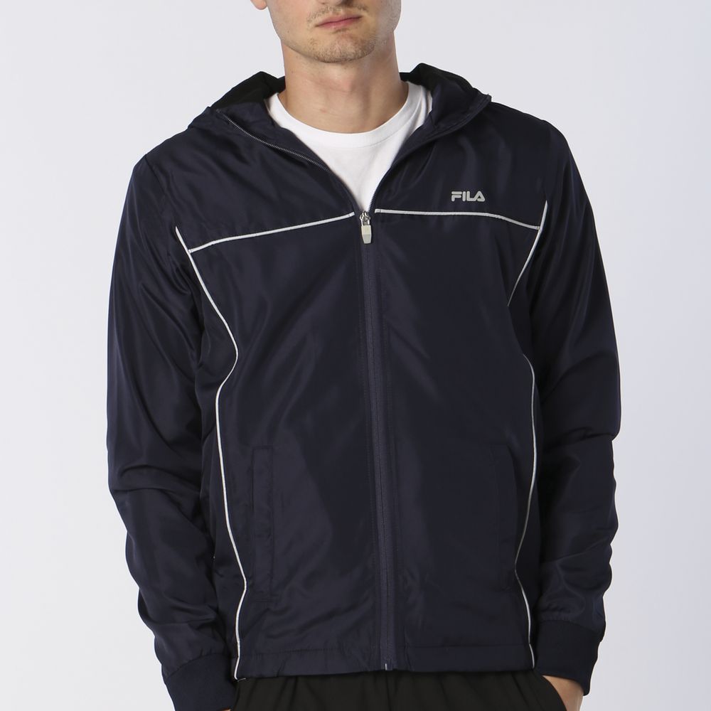 FILA フィラ マルチSPウェア メンズ タフタ裏フリースパーカー