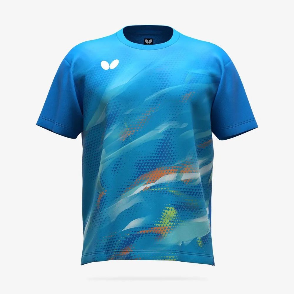 バタフライ（Butterfly） 卓球ウェア ユニセックス アドロス・Tシャツ