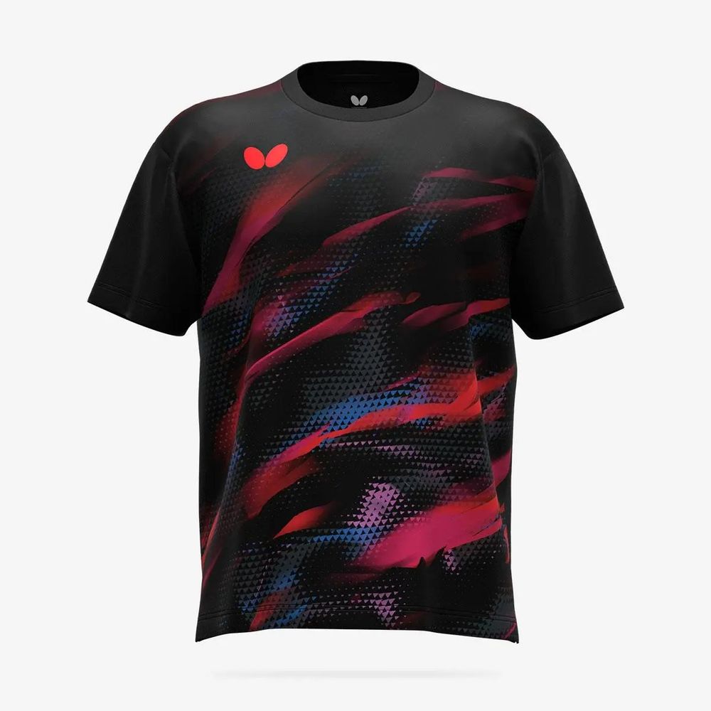 バタフライ（Butterfly） 卓球ウェア ユニセックス アドロス・Tシャツ