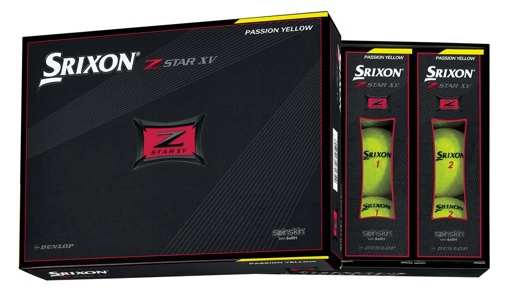 スリクソン SRIXON ゴルフボール SRIXON Z-STAR XV 7 イエロー YEL 1