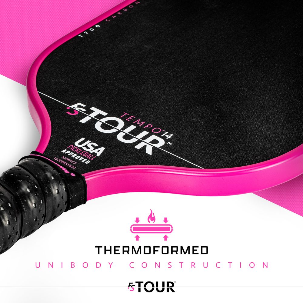 ピックルボールパドル  Franklin フランクリン FS TOUR TEMPO 14mm PINK 52981C2_3