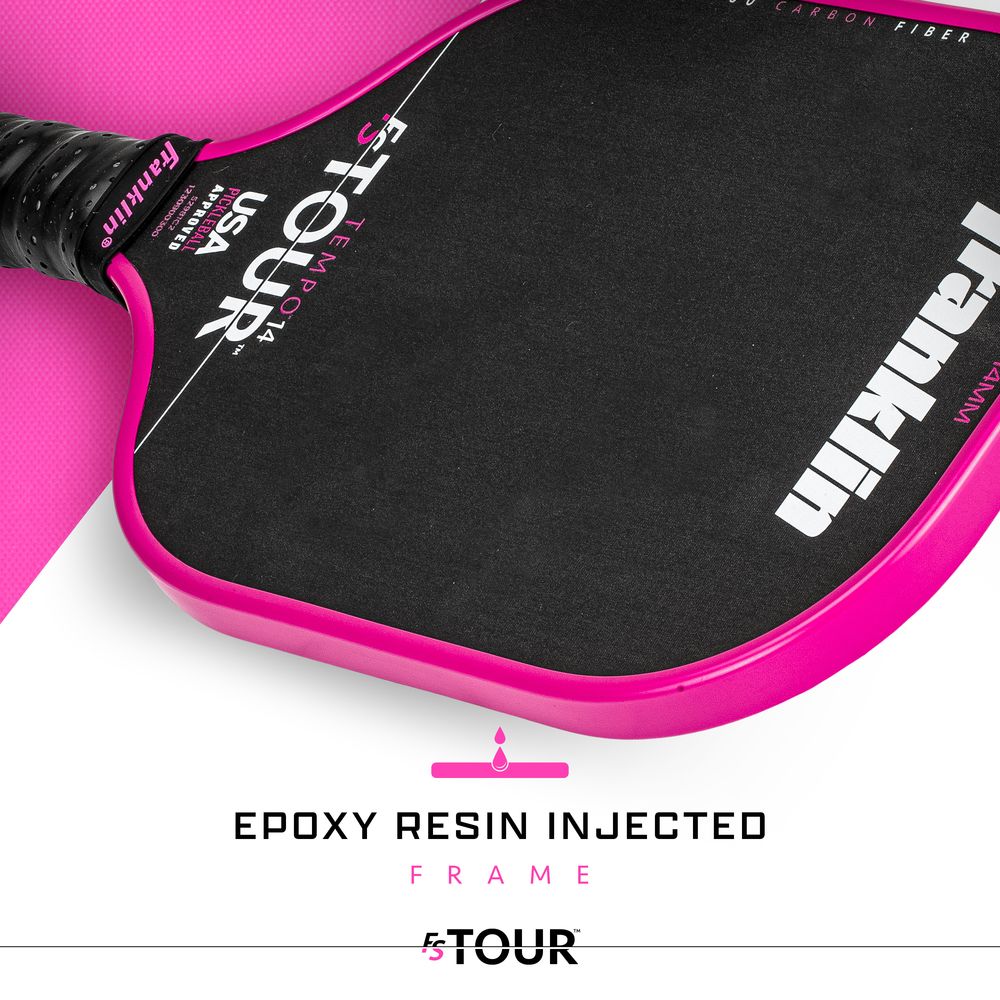 ピックルボールパドル  Franklin フランクリン FS TOUR TEMPO 14mm PINK 52981C2_4