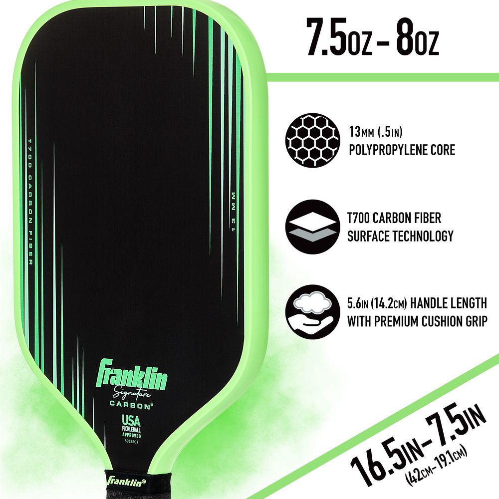 フランクリン Franklin ピックルボールパドル Signature Carbon