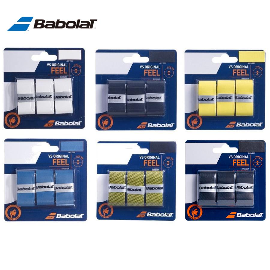 バボラ Babolat テニスグリップテープ  VSオリジナルX3 VS ORIGINAL オーバーグリップ 653040