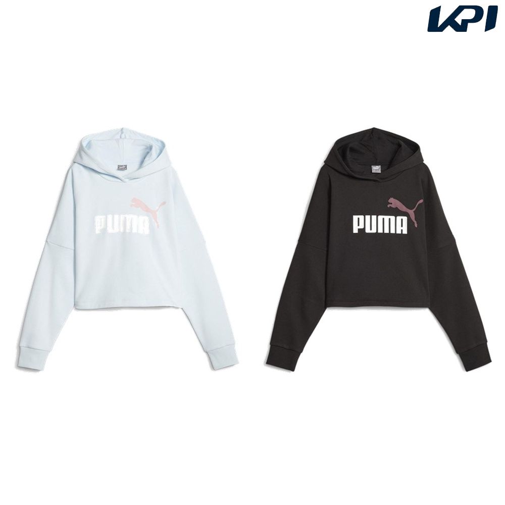 プーマ PUMA マルチSPウェア ジュニア   ESS LOGO CROPPED フーディースウェット 678499 2020SS