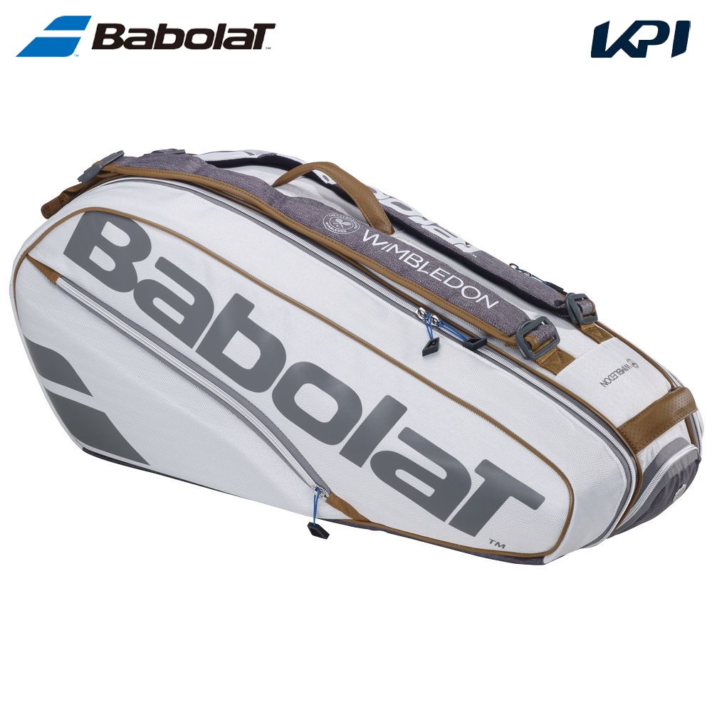 バボラ Babolat テニスバッグ・ケース RACKET HOLDER X9 PURE WIMBLEDON ラケットバッグ 6本入  ウィンブルドン 2024 751230『即日出荷』｜kpi
