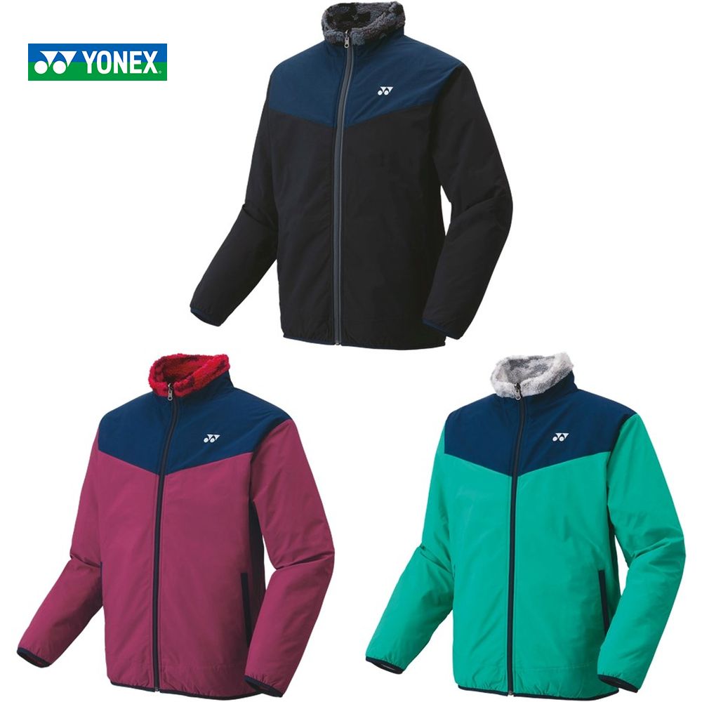 【週末セール】YONEX ヨネックス ユニボアリバーシブルジャケット 90067 ヨネックス(YONEX) ユニ ボアリバーシブルジャケット 90067-007