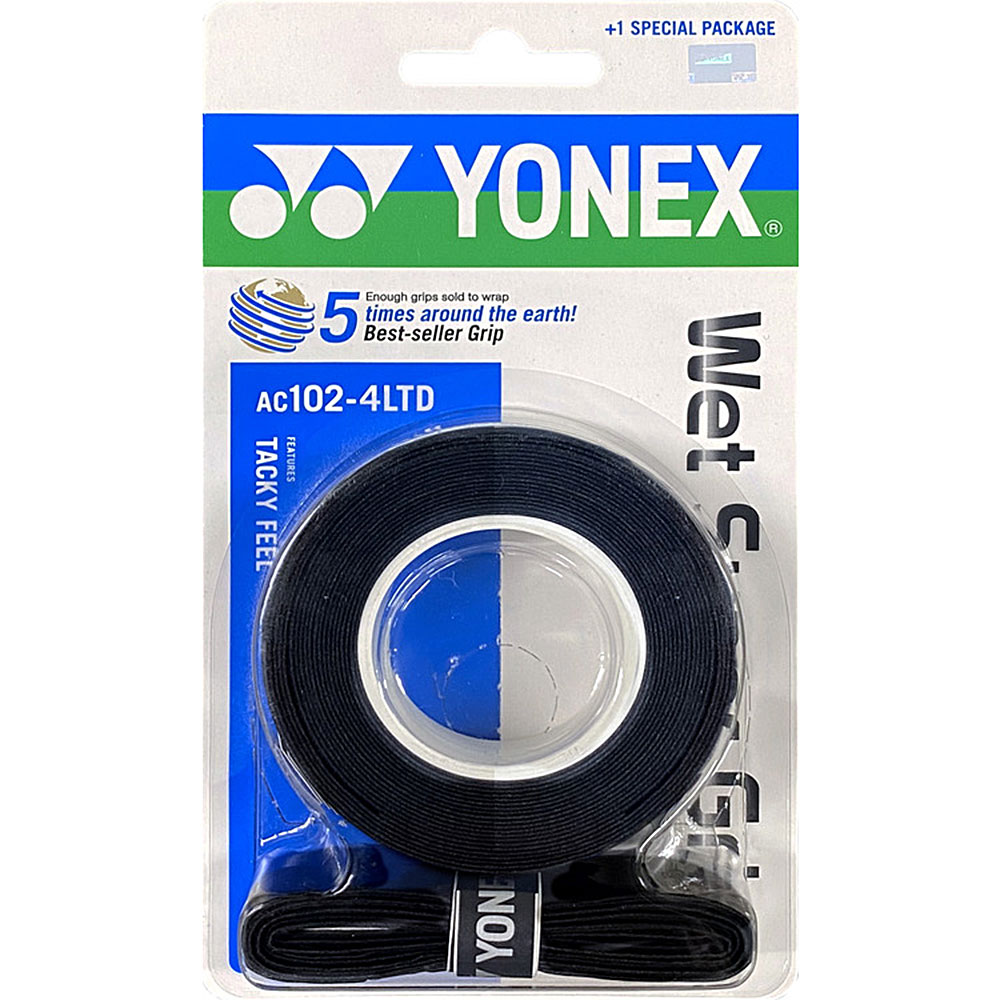 ヨネックス YONEX テニスグリップテープ  ウェットスーパーグリップ 4本入 3本巻＋1本増量  AC102-4LTD 『即日出荷』｜kpi｜02
