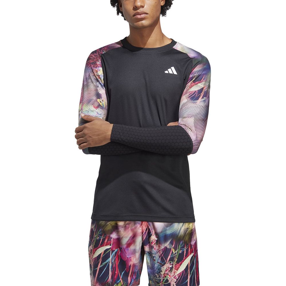 アディダス adidas テニスウェア メンズ メルボルン HEAT. RDY 長袖Tシャツ BWB44 2023SS