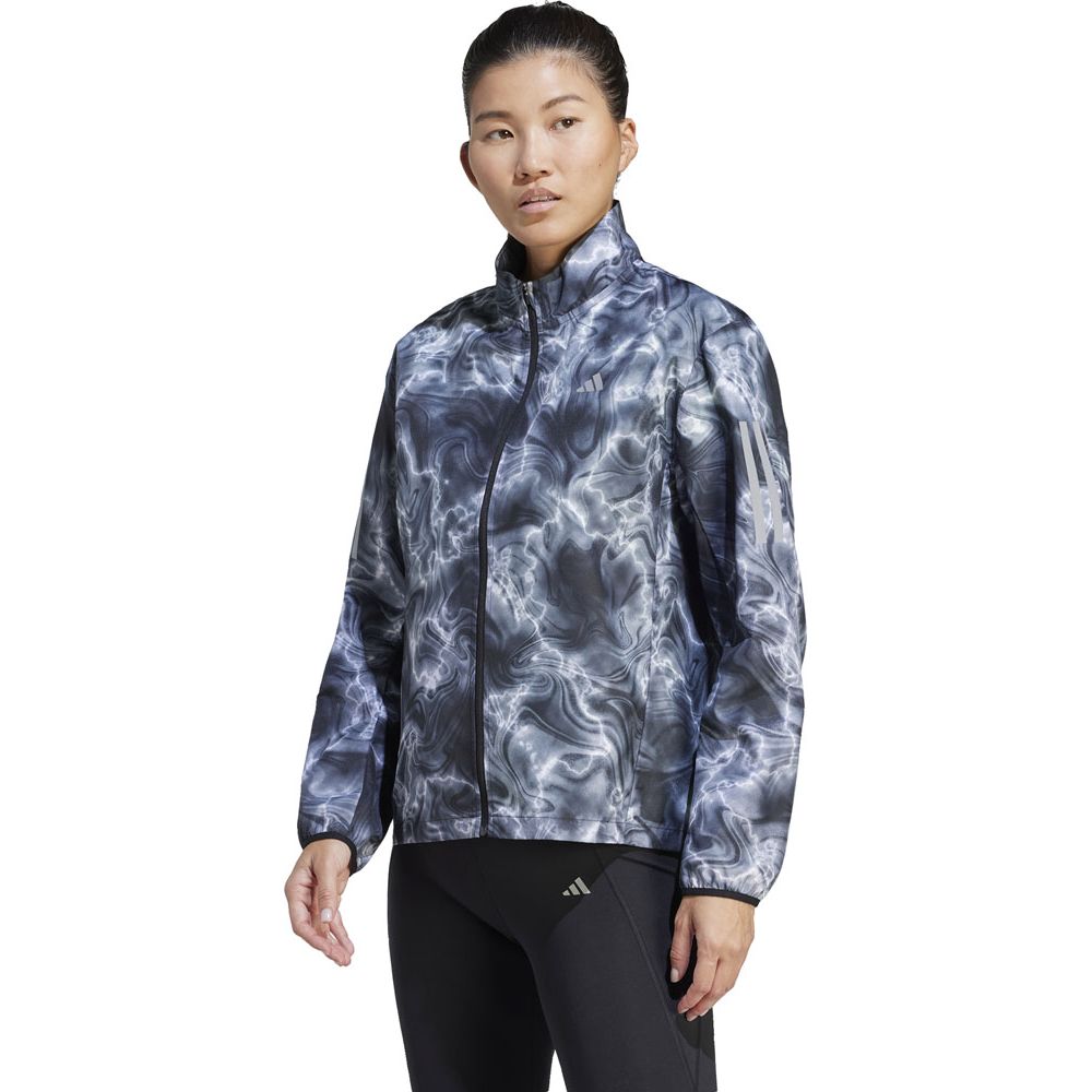 アディダス adidas ランニングウインドウェア レディース OTR AOP JACKET DMH25｜kpi｜03