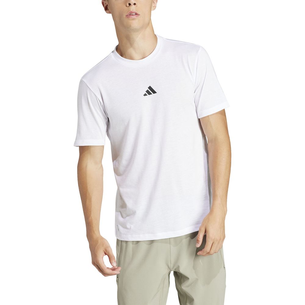 adidas アディダス ランニングウェア メンズ ワークアウトロゴT