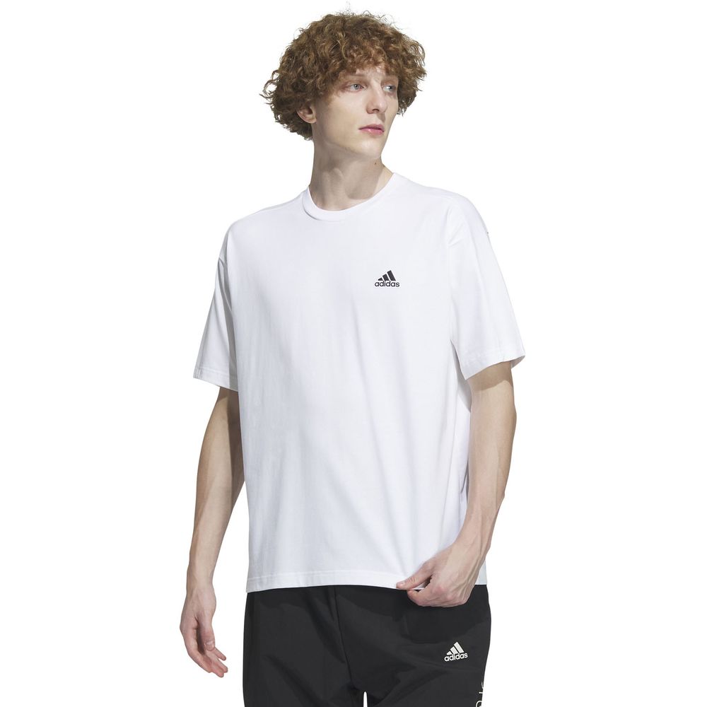 アディダス adidas マルチSPウェア メンズ WORD Tシャツ Tシャツ ワンポイントロゴ オーバーサイズ JSY30 2024SS｜kpi｜05