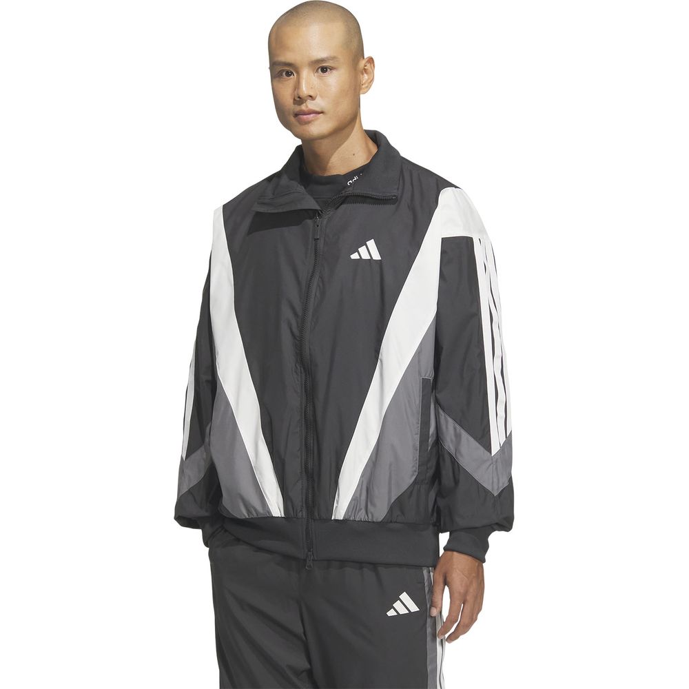 アディダス adidas マルチSPウェア メンズ   マストハブ ルーズフィット メッシュ裏地付キ ウインドブレーカージャケット KQD22 2025SS | adidas | 02