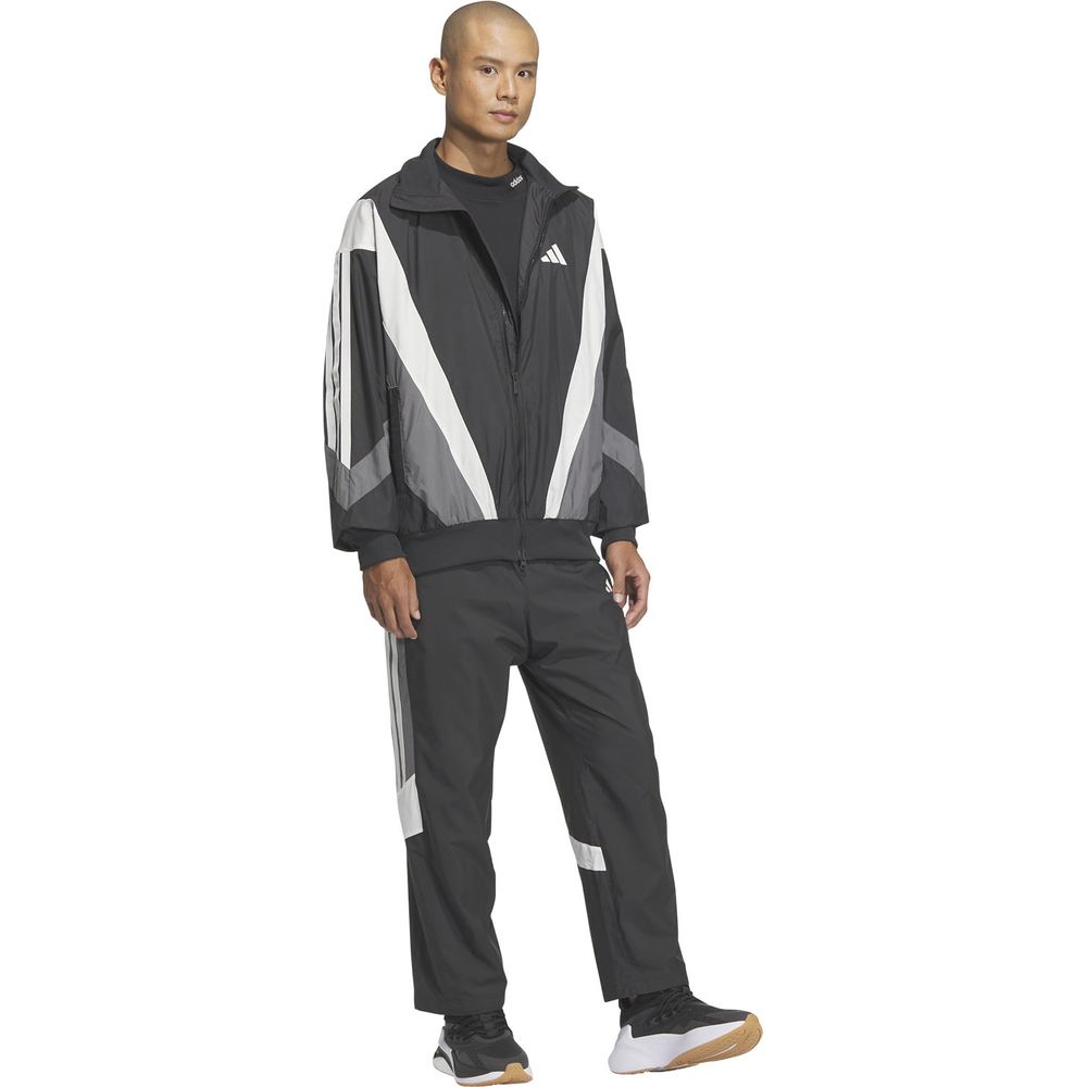 アディダス adidas マルチSPウェア メンズ   マストハブ ルーズフィット メッシュ裏地付キ ウインドブレーカージャケット KQD22 2025SS | adidas | 04