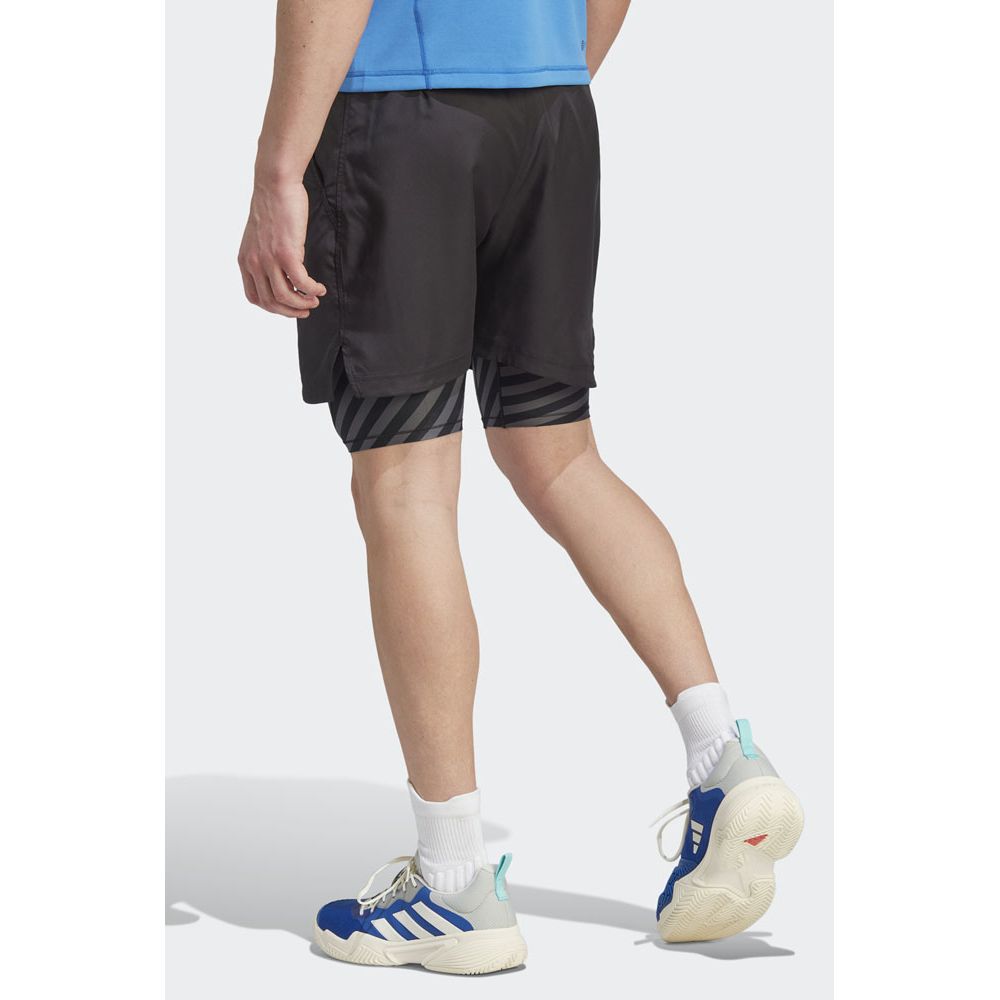 アディダス adidas テニスゲームシャツ・パンツ メンズ M TENNIS NY 2 IN 1 ショーツ PRO MKO19 2023FW