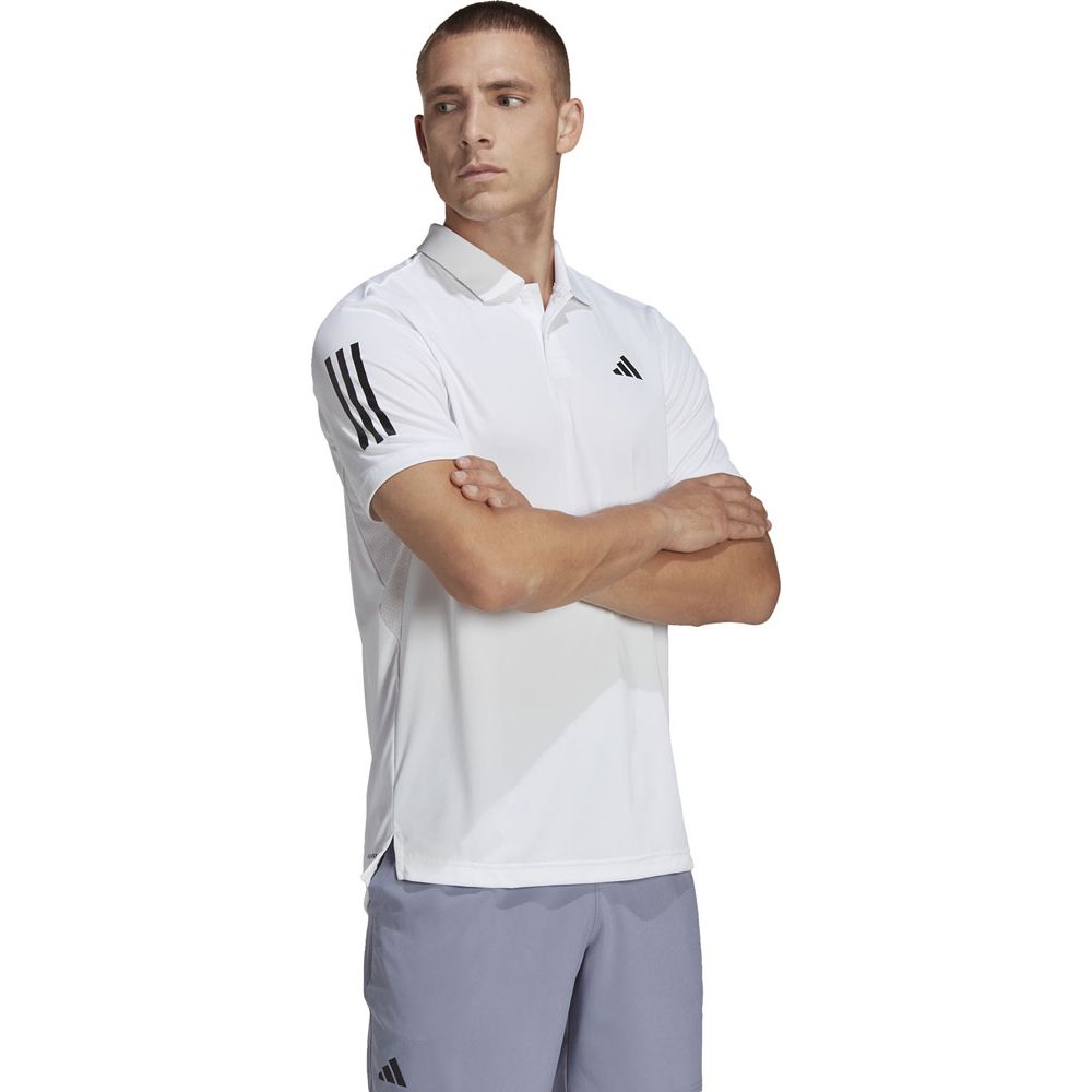 アディダス adidas テニスウェア メンズ M TENNIS CLUB 3ストライプス ポロシャツ MLE71 2023SS