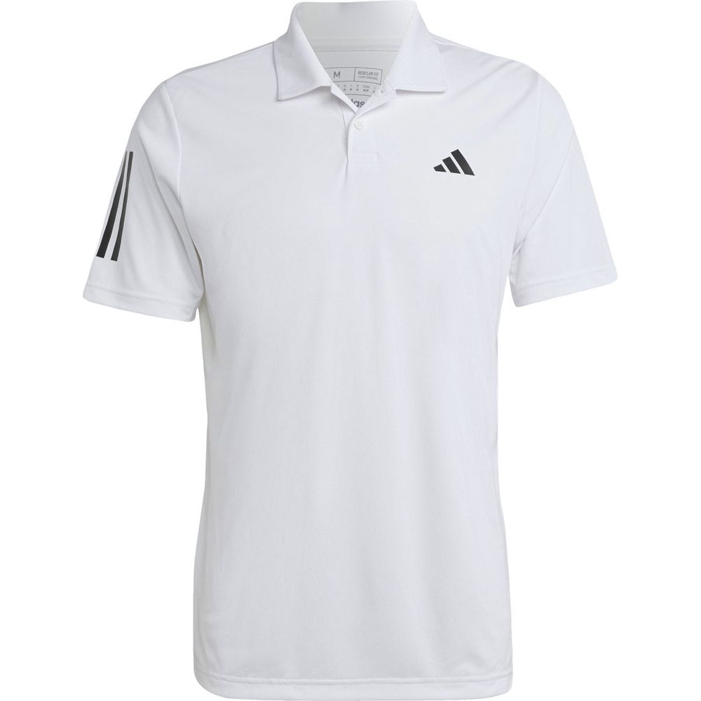 アディダス テニスウェア メンズ M TENNIS CLUB 3ストライプス ポロシャツ MLE71...
