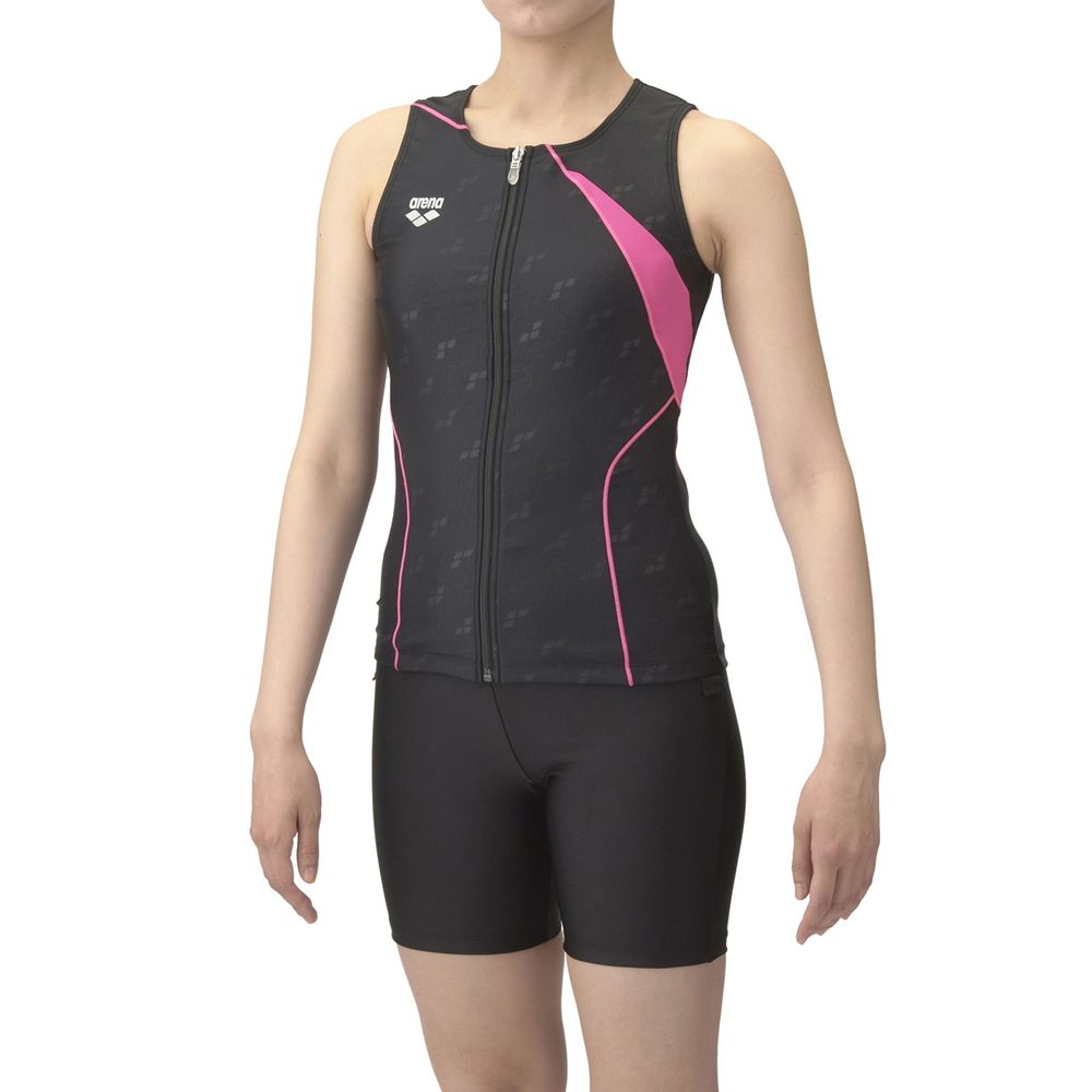 アリーナ ARENA フィットネスセパレーツ(カバーバック･ミドルレッグ･差し込みパッド) 水泳 フィットネス (AS5SWF45L) アリーナ（arena） 水泳水着 レディース フィットネスセパレーツ