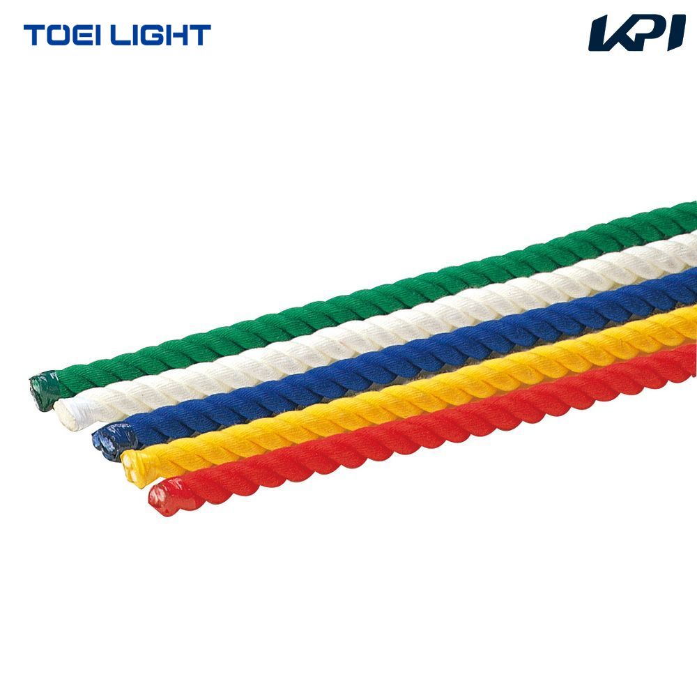 トーエイライト TOEI LIGHT レクリエーション設備用品  5色綱引きロープ30-10m TL-B7685｜kpi