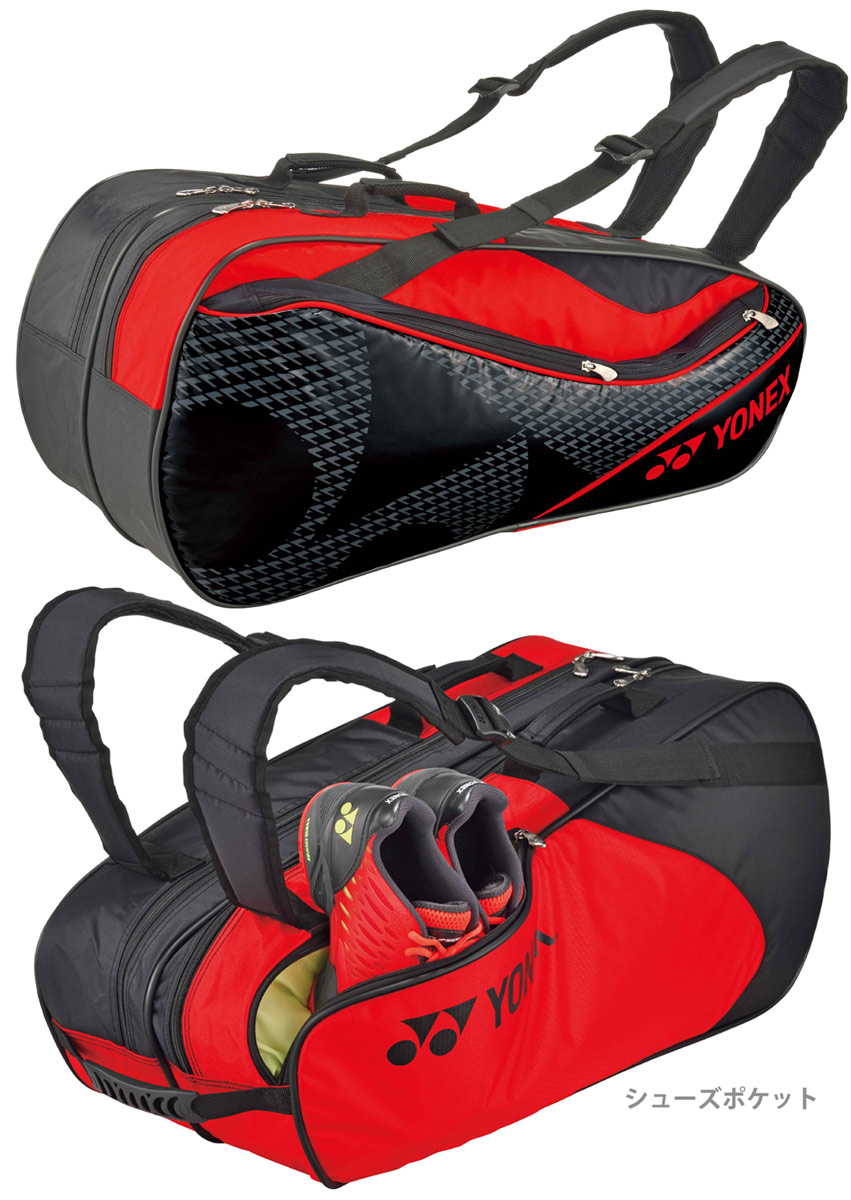 ヨネックス YONEX テニスバッグ ラケットバッグ6 リュック付 テニス6本用 BAG1722R : bag1722r : KPI - 通販 -  Yahoo!ショッピング