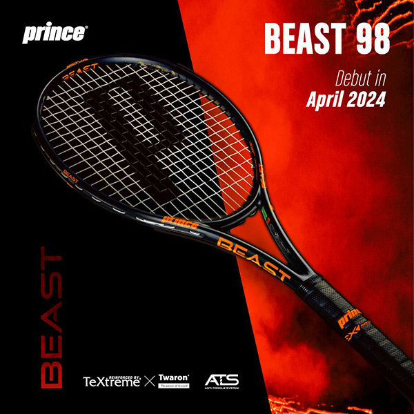 プリンス Prince テニスラケット ユニセックス BEAST 98 24 ビースト 98 24 フレームのみ 7TJ227 『即日出荷』