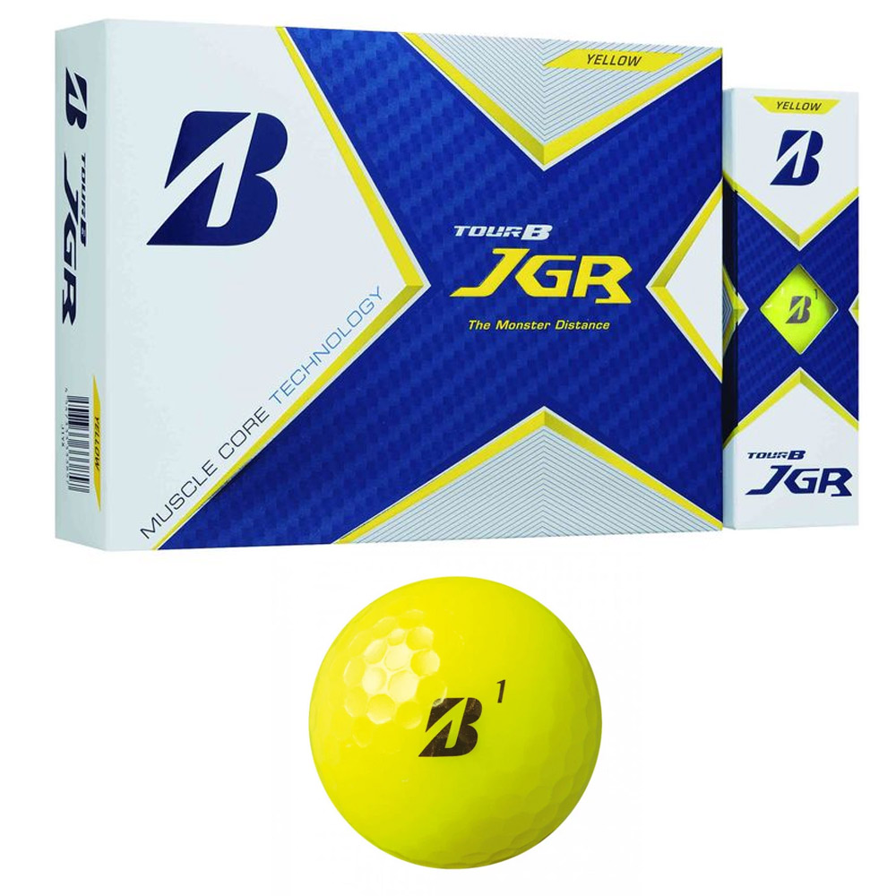 ゴルフボール　BRIDGESTONE JGR white TOUR B JGR Just-in Alignment（ホワイト） [1ダース：12個
