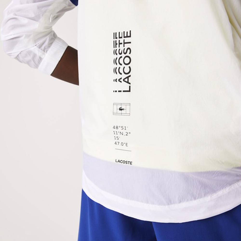 ラコステジャケット LACOSTE ラコステ テニスウェア メンズ パッカブル撥水ジップ